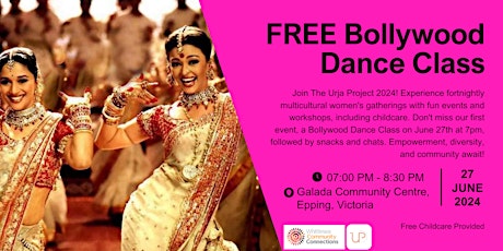 Multicultural Women's Group: Bollywood Dance Class!
