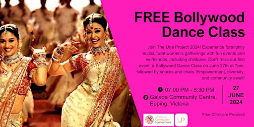 Imagem principal do evento Multicultural Women's Group: Bollywood Dance Class!