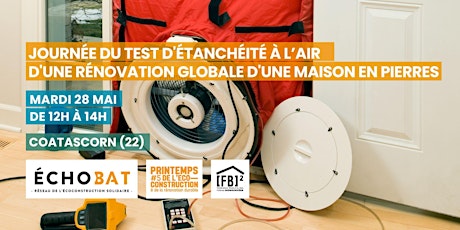 Test d'étanchéité à l’air d'une rénovation globale