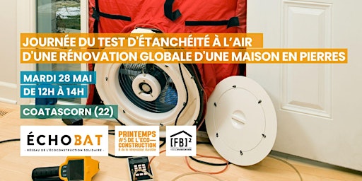 Imagem principal do evento Test d'étanchéité à l’air d'une rénovation globale