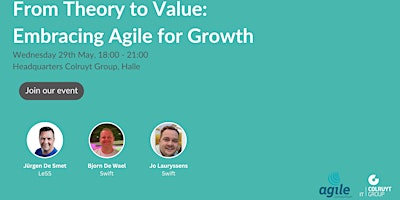 Imagem principal do evento FREE for ACB Members only: Colruyt Group x ACB - Embracing Agile for Growth