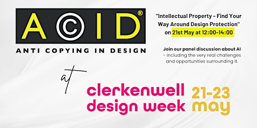 Imagem principal do evento Intellectual Property - Find Your Way Around Design Protection!