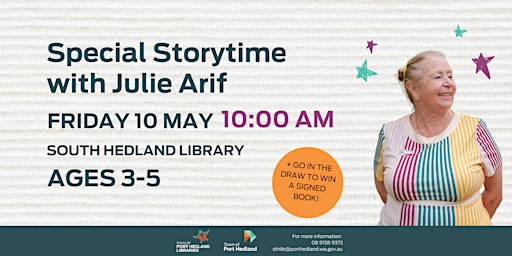 Immagine principale di Special Storytime with Julie Arif 