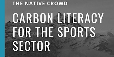 Primaire afbeelding van Carbon Literacy Training for the Sports Sector
