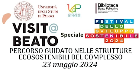 Visit@Beato, percorso guidato nelle strutture ecosostenibili del Complesso