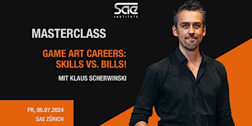 Imagem principal do evento Game Art Careers: Skills vs. Bills