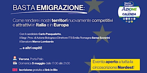 Imagen principal de Basta emigrazione: come rendere i nostri territori più attrattivi