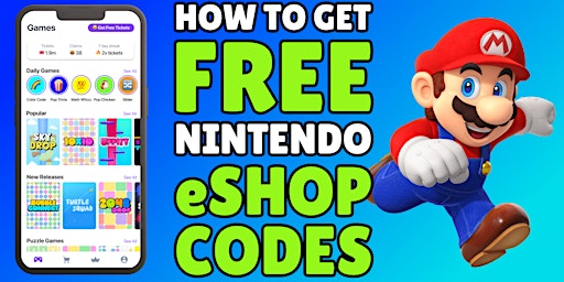 Hauptbild für ALL MOST DONE ^^^(100% Working) Free Nintendo eShop Gift Card Code Generator 2024