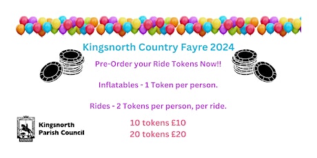 Kingsnorth Country Fayre Activity Tokens