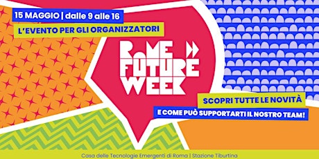 Image principale de Open Day - Rome Future Week®