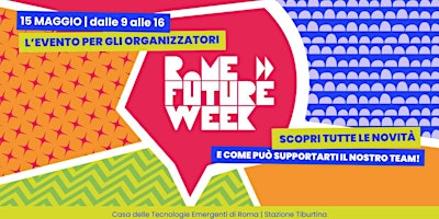 Imagem principal do evento Open Day - Rome Future Week®
