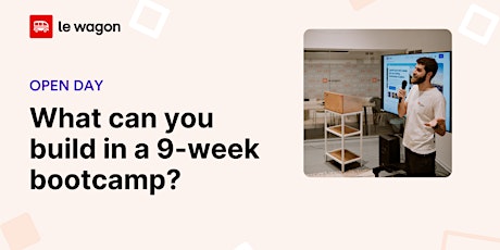 Open House | What can you build in a 9-week bootcamp? primary image
