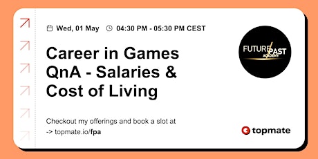 Career in Games QnA - Salaries & Cost of Living