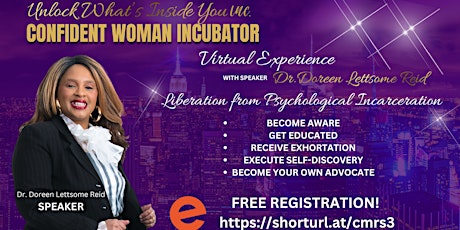 CONFIDENT WOMAN INCUBATOR Virtual Experience