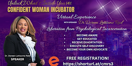 Hauptbild für CONFIDENT WOMAN INCUBATOR Virtual Experience
