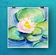 Watercolor: Water Lilies primary image