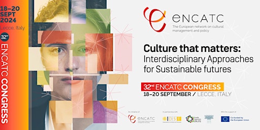 Imagem principal do evento 2024 ENCATC Congress on Cultural Management and Policy