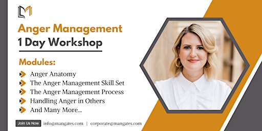 Image principale de Anger Management 1 Day Workshop in Las Vegas, NV on May 6th 2024
