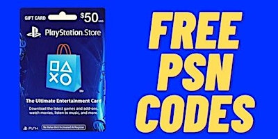 FREE!!$^$ PSN Codes 2024 How to Get Free PSN Gift Card Codes 2024 primary image