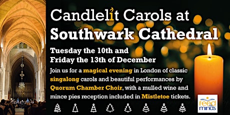 Candlelit Carols at Southwark Cathedral 10/12/19 primary image