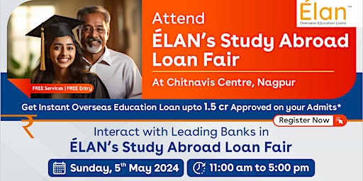 Primaire afbeelding van Attend ELAN Study Abroad Loan Fair in Nagpur