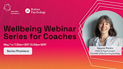 Wellbeing Webinar Series for Coaches - Part 1