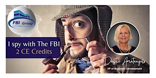 Imagen principal de I spy with The FB﻿I  2 CE Credits