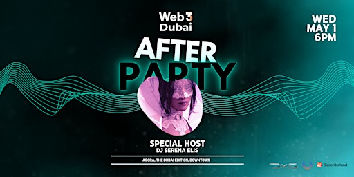 Primaire afbeelding van PhyGital After Party @  Web3 Dubai By DXS