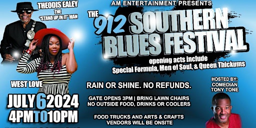Imagem principal do evento 912 Southern Blues Festival