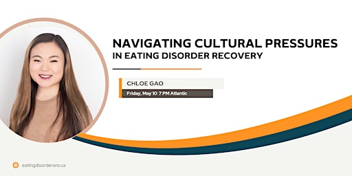 Imagem principal do evento Navigating Cultural Pressures in Eating Disorder Recovery