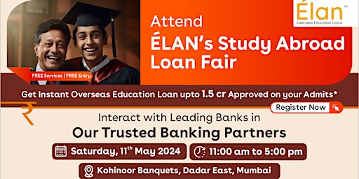 Attend ELAN Study Abroad Loan Fair in Mumbai primary image