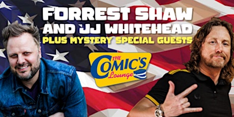 The Comics Lounge presents Forrest Shaw & JJ Whitehead Direct from The USA