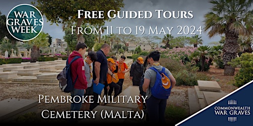 Immagine principale di Free Guided Tour at CWGC Pembroke Military Cemetery (Malta) 