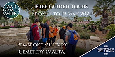 Imagem principal do evento Free Guided Tour at CWGC Pembroke Military Cemetery (Malta)