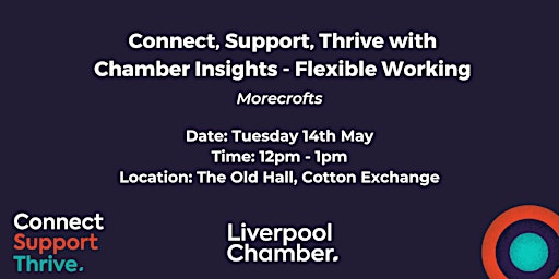 Imagem principal de Connect, Support, Thrive with Chamber Insights - Flexible Working