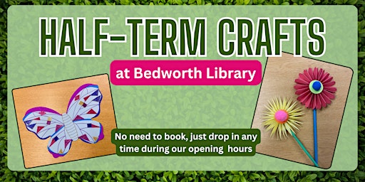 Image principale de Half-Term Crafts @Bedworth Library