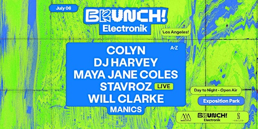 Brunch Electronik: Los Angeles [Day to Night] primary image
