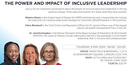 UK Women's Event - The Power and Impact of Inclusive Leadership