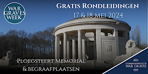 Primaire afbeelding van Gratis rondleiding op CWGC Ploegsteert Memorial & Begraafplaatsen