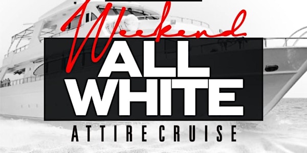 All White Yacht Attire Party Cruise New York City