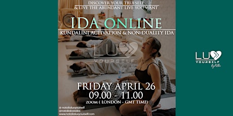 IDA ONLINE Kundalini Activation & Non-duality. Discover your true Self.