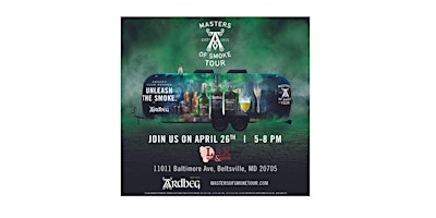 Primaire afbeelding van Ardbeg Masters of Smoke Tour Comes to Beltsville, MD