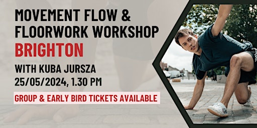 Immagine principale di Movement Flow and Floorwork Workshop [Brighton] 