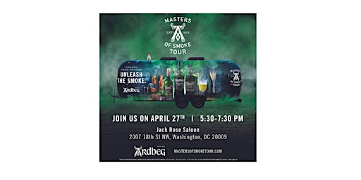 Image principale de Ardbeg Masters of Smoke Tour Comes to Washington, DC