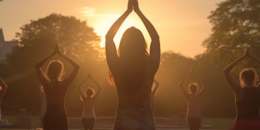 Primaire afbeelding van YOGA in the PARK: EXHALE your step stress AWAY