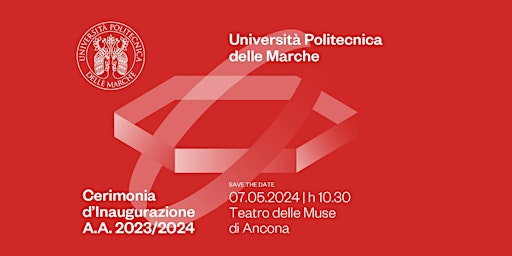 Hauptbild für Cerimonia di Inaugurazione A.A. 2023/2024