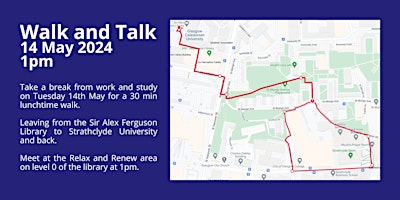 Hauptbild für Walk and Talk - May 2024