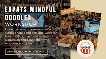 Expats Mindful Doodles Workshop: Unleash Your Creativity Over Drinks! primary image