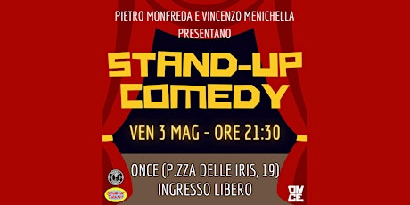STAND-UP COMEDY ONCE - FREE ENTRY
