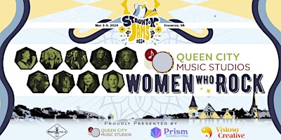 Imagem principal do evento Staunton Jams @ QCMS: Women Who Rock Reprise